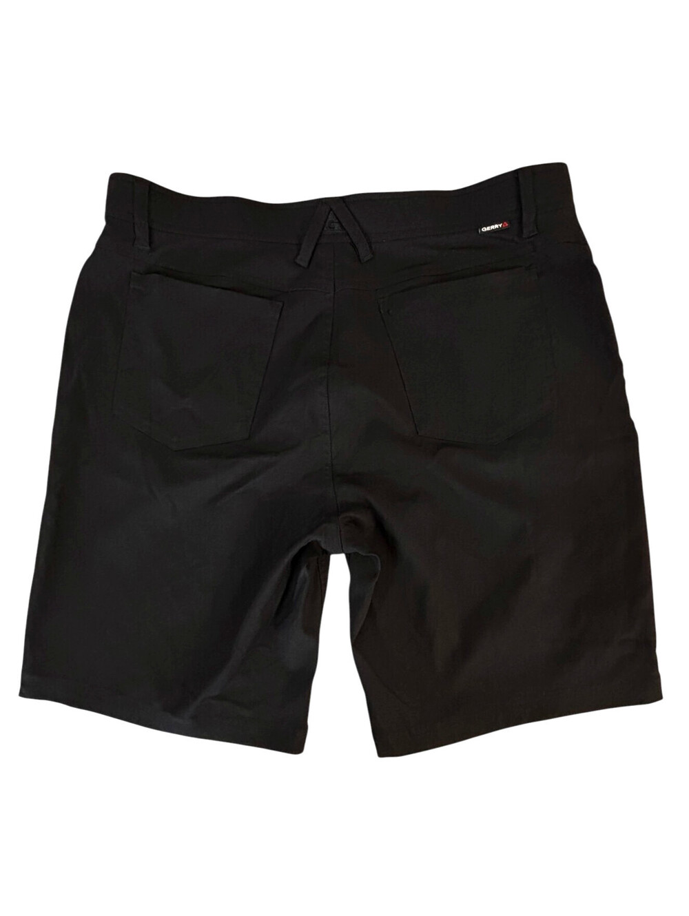 Gerry Venture Mens Stretch Shorts Size 36 Black Inseam 10 Belted Hiking 1750712